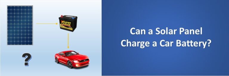 Can A Solar Panel Charge A Car Battery Portablesolarexpert