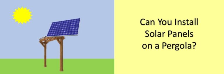Can I Put Solar Panels On My Pergola Portablesolarexpert